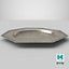 Pewter Dishware Plate 01