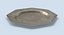 Pewter Dishware Plate 01