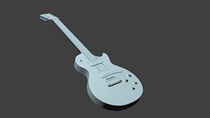 Les Paul guitar with tune-o-matic bridge