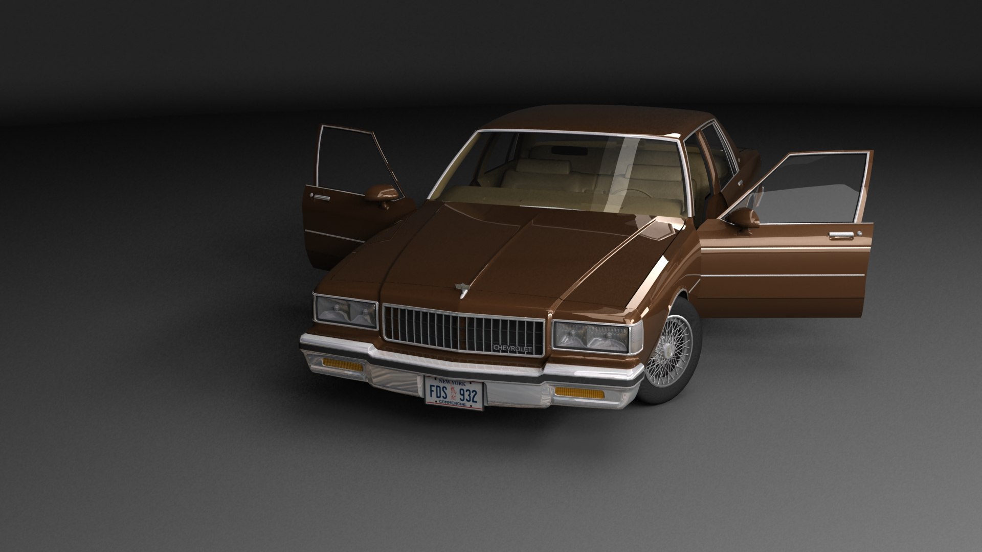 1987 Chevy Caprice model https://p.turbosquid.com/ts-thumb/8T/c9PtF1/fK/1987_chevycaprice_003/jpg/1683021477/1920x1080/fit_q87/cf940cdd52e977f15679956198b0be5bdd715f0b/1987_chevycaprice_003.jpg