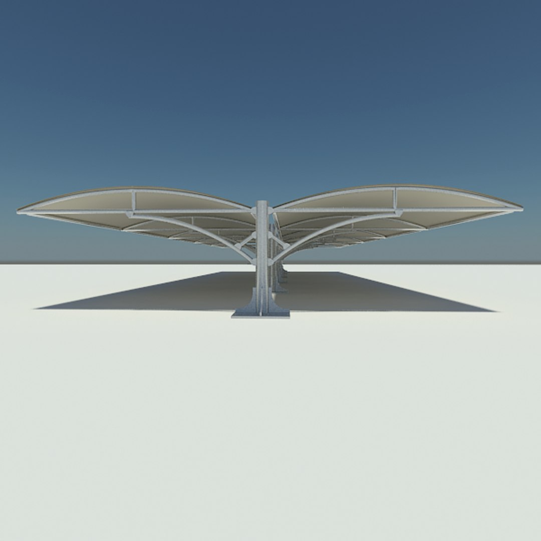 Car Canopy 3d Model