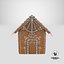 gingerbread-house-01 3D model