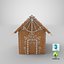 gingerbread-house-01 3D model