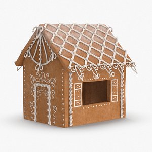 gingerbread-house-01 3D model