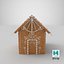 gingerbread-house-01 3D model