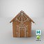 gingerbread-house-01 3D model
