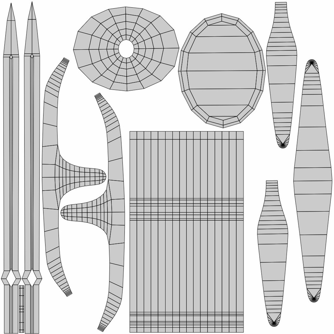 Longsword 3 model - TurboSquid 2050117
