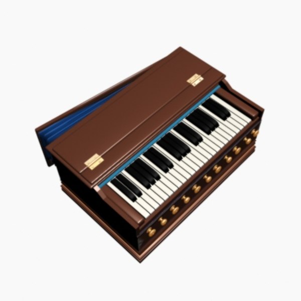 Harmonium 3D Models for Download TurboSquid