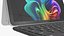 Microsoft Surface Pro 12 inch All Colors Rigged Animated 3D model