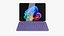 Microsoft Surface Pro 12 inch All Colors Rigged Animated 3D model