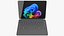 Microsoft Surface Pro 12 inch All Colors Rigged Animated 3D model