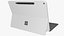 Microsoft Surface Pro 12 inch All Colors Rigged Animated 3D model