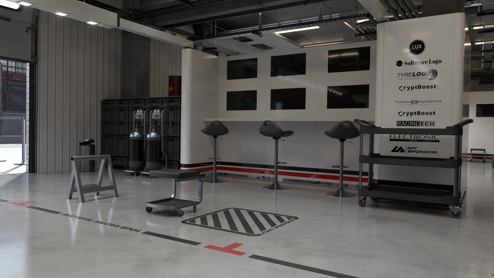 Racing Team Garage  5 Equipped 3D model https://p.turbosquid.com/ts-thumb/8T/pBwx0L/HD/00005/jpg/1724447476/1920x1080/fit_q87/e76fc0e55dea693eaa2993bfc7cd17cb877f444b/00005.jpg