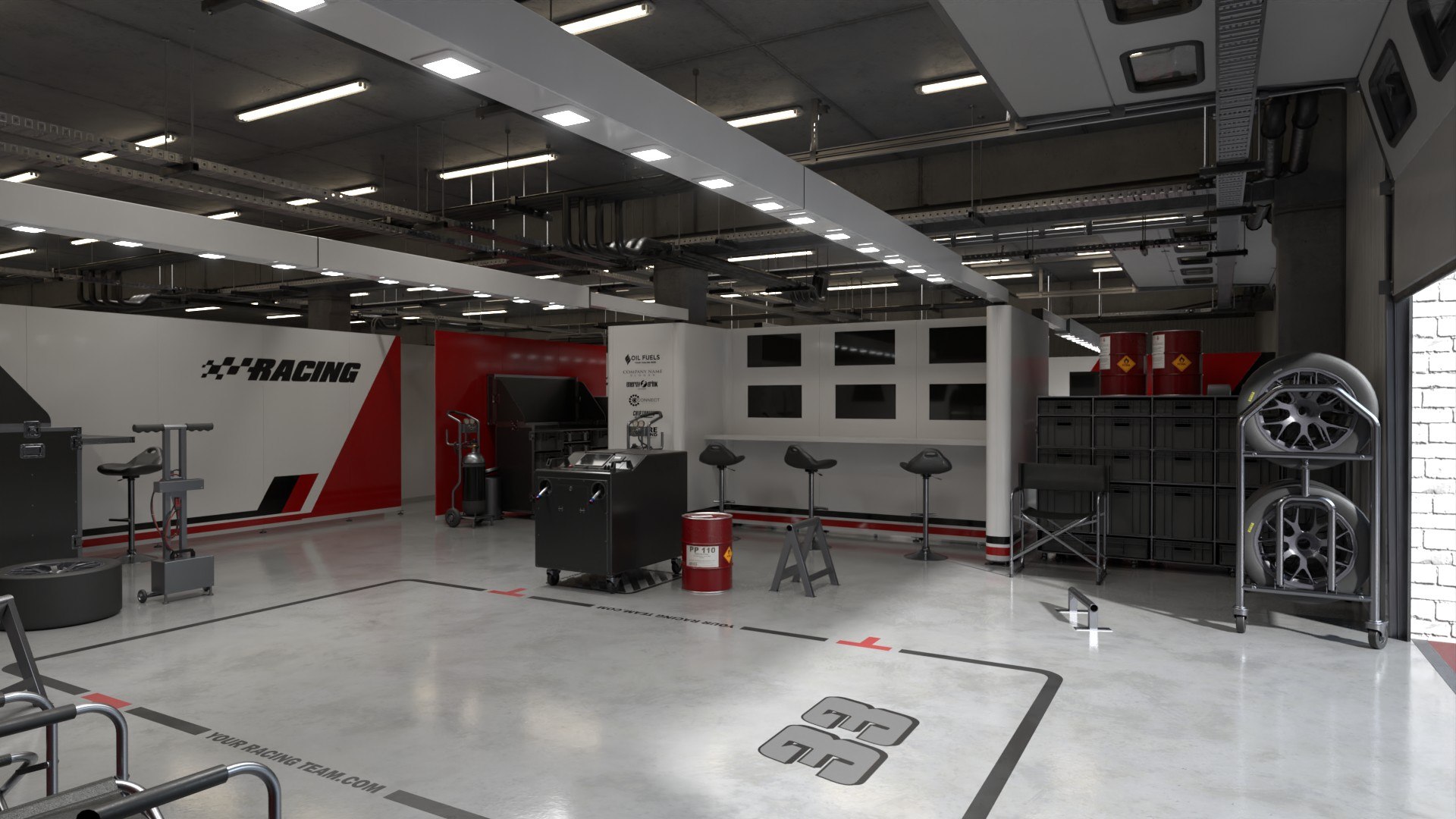 Racing Team Garage  5 Equipped 3D model https://p.turbosquid.com/ts-thumb/8T/pBwx0L/oX/000012/jpg/1724447488/1920x1080/fit_q87/3d4ed3dcd6af15a2d3e3c5b87d19f22fdf993fe3/000012.jpg