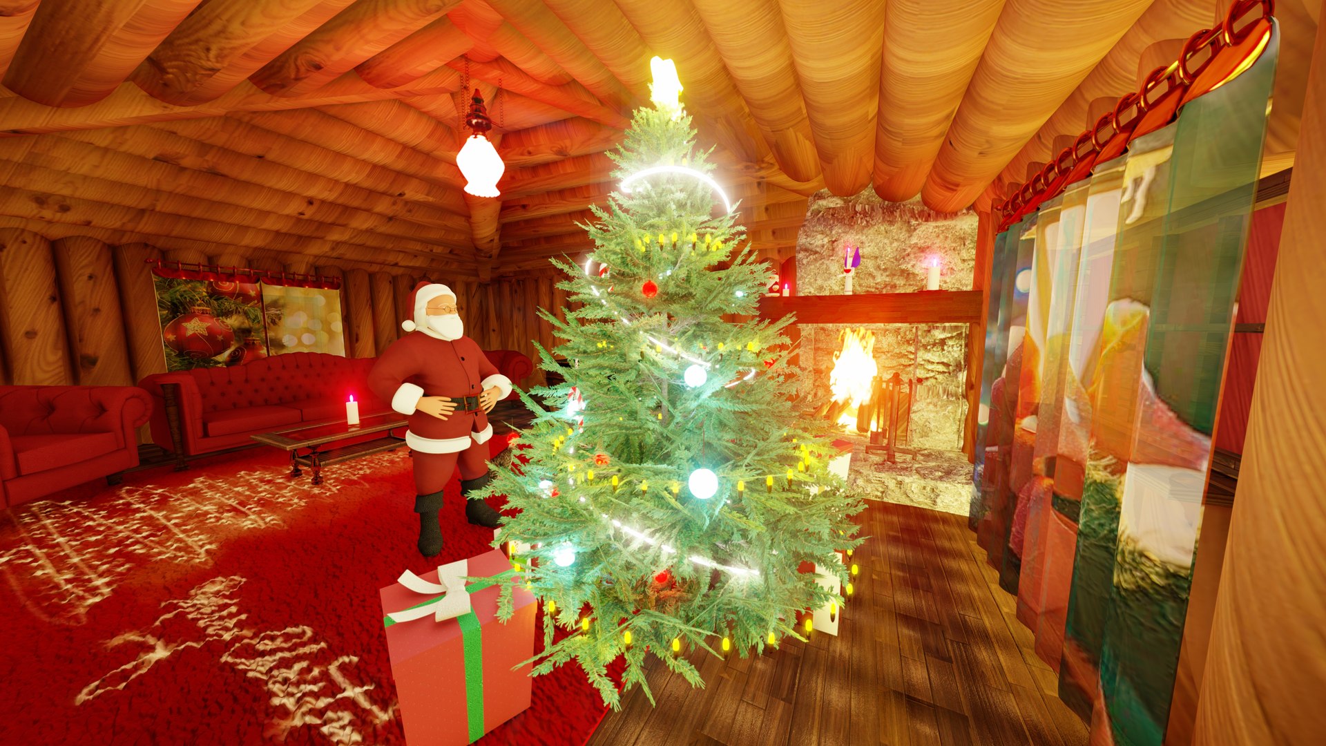 3D SANTA CLAUS HOME TurboSquid 1933711