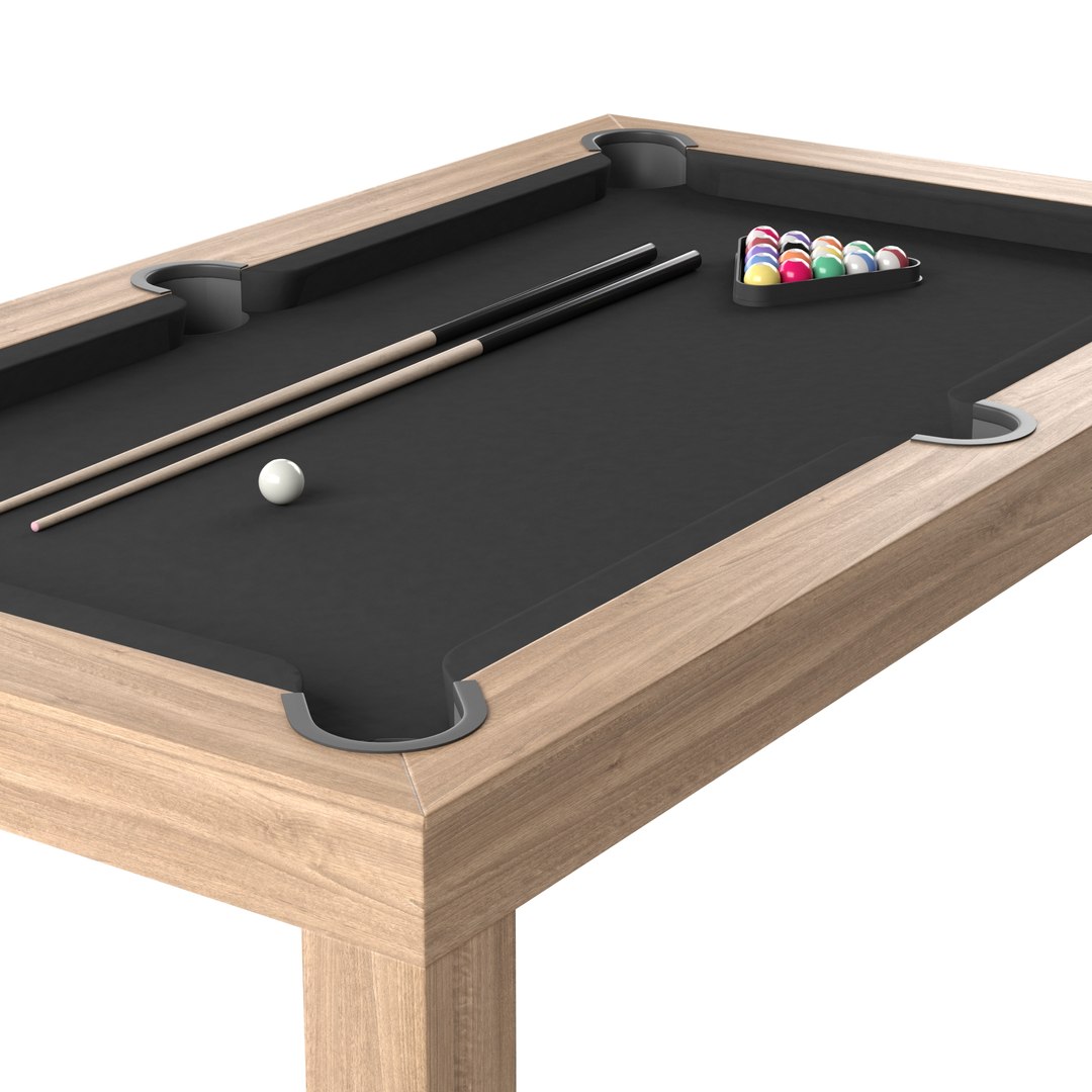 3D Model Modern Pool Table Billard Brando - TurboSquid 2240978