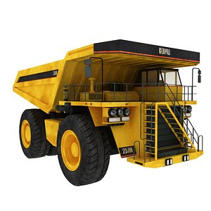 3D dump truck