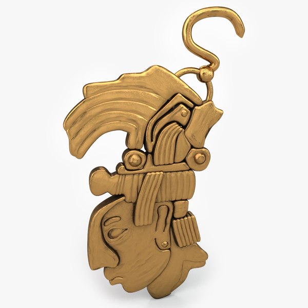 aztec gold 3d model