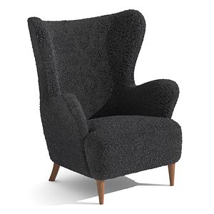 Sheepskin Lounge Chairs Denmark model