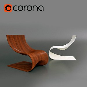 chair piegatto 3d max