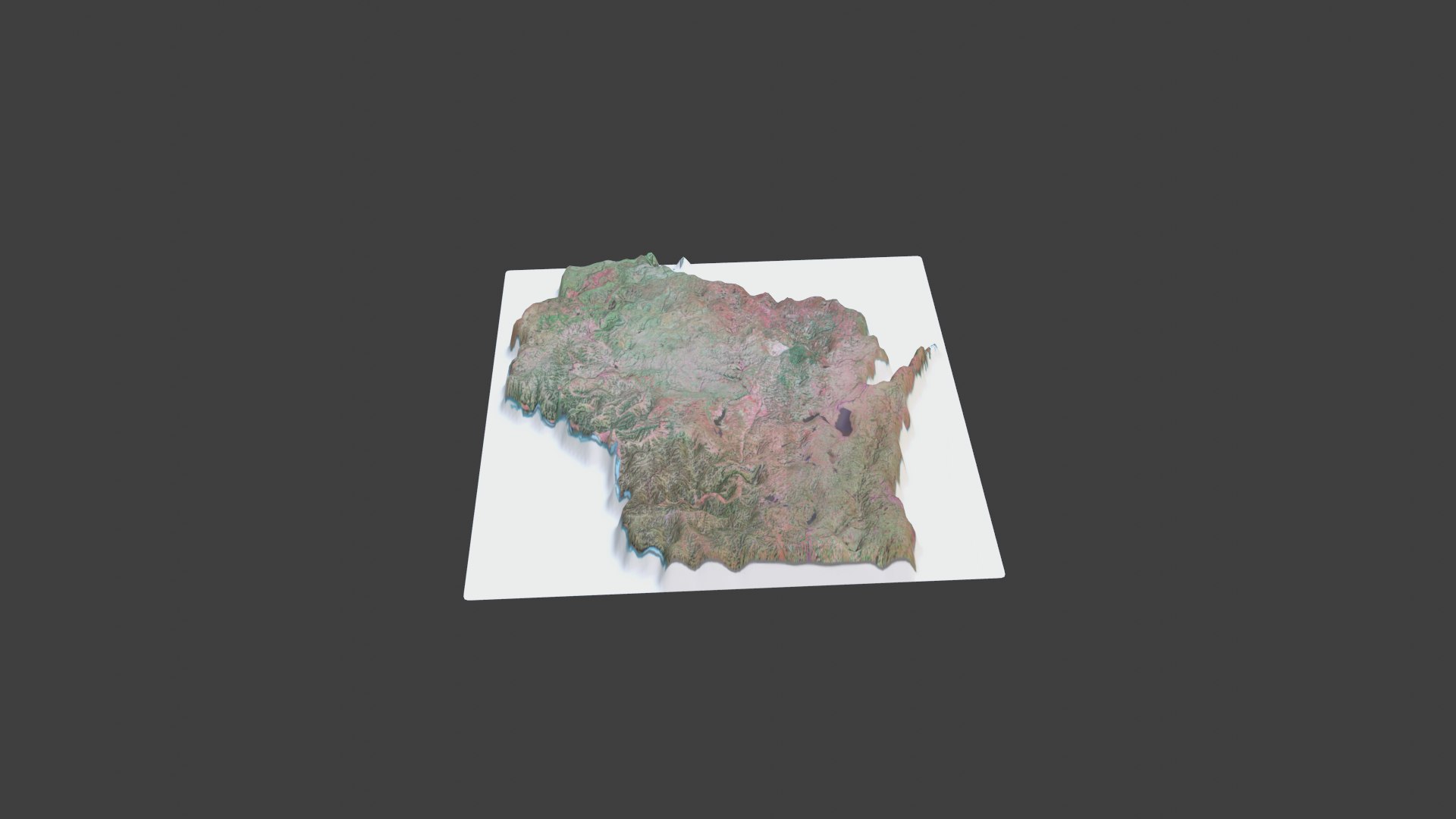 3D Model Wisconsin State - TurboSquid 2076532