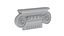 3D Pilaster Capital 002 model