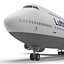 Boeing 747-8I Lufthansa aparejado