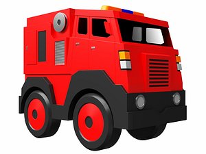 3D toy truck