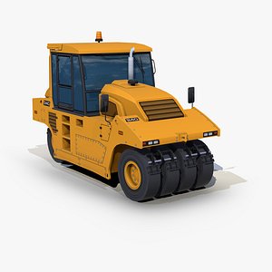 Pneumatic Tyred Roller 3D model