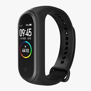 3D fitness bracelet model