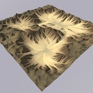 3D model valley games maps
