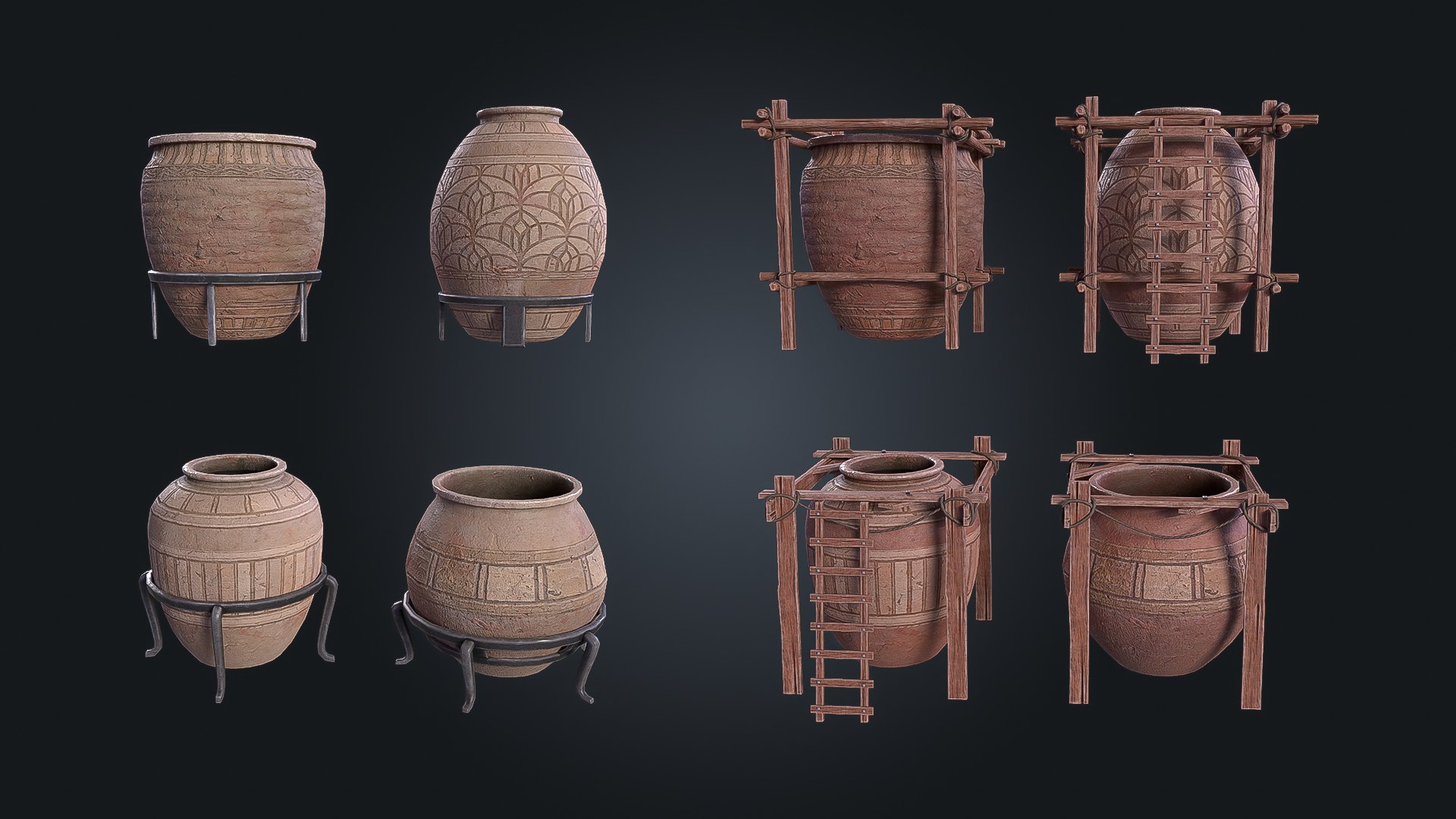 Ancient Egyptian Vessels V1 Pottery Game Ready PBR model https://p.turbosquid.com/ts-thumb/8U/FmReBc/wu/img_3/jpg/1789153678/1920x1080/fit_q87/28a89d1e880368b0ccdf63cd5b6b6009eb76db36/img_3.jpg