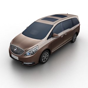 2014 buick gl8 3d model