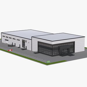 Car Dealership 3D model