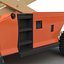 3d engine powered scissor lift model