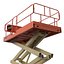 3d engine powered scissor lift model