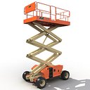 Engine Powered Scissor Lift JLG 2