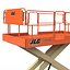 3d engine powered scissor lift model