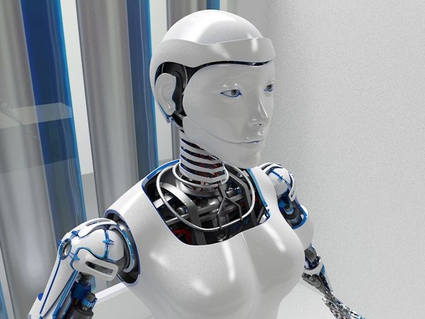 3d robot model