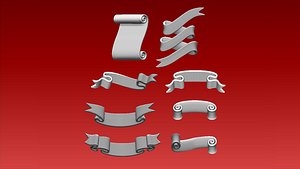 RIBBONS 3D model