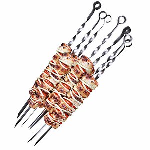 3D Shashlik model