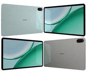 Honor Pad X10 Blue And Gray 3D model