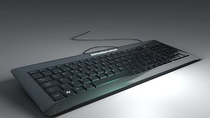 3d keyboard usb model