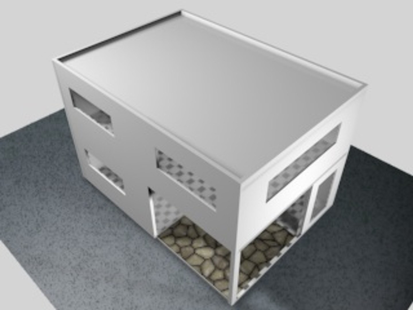 Stylish House C4d