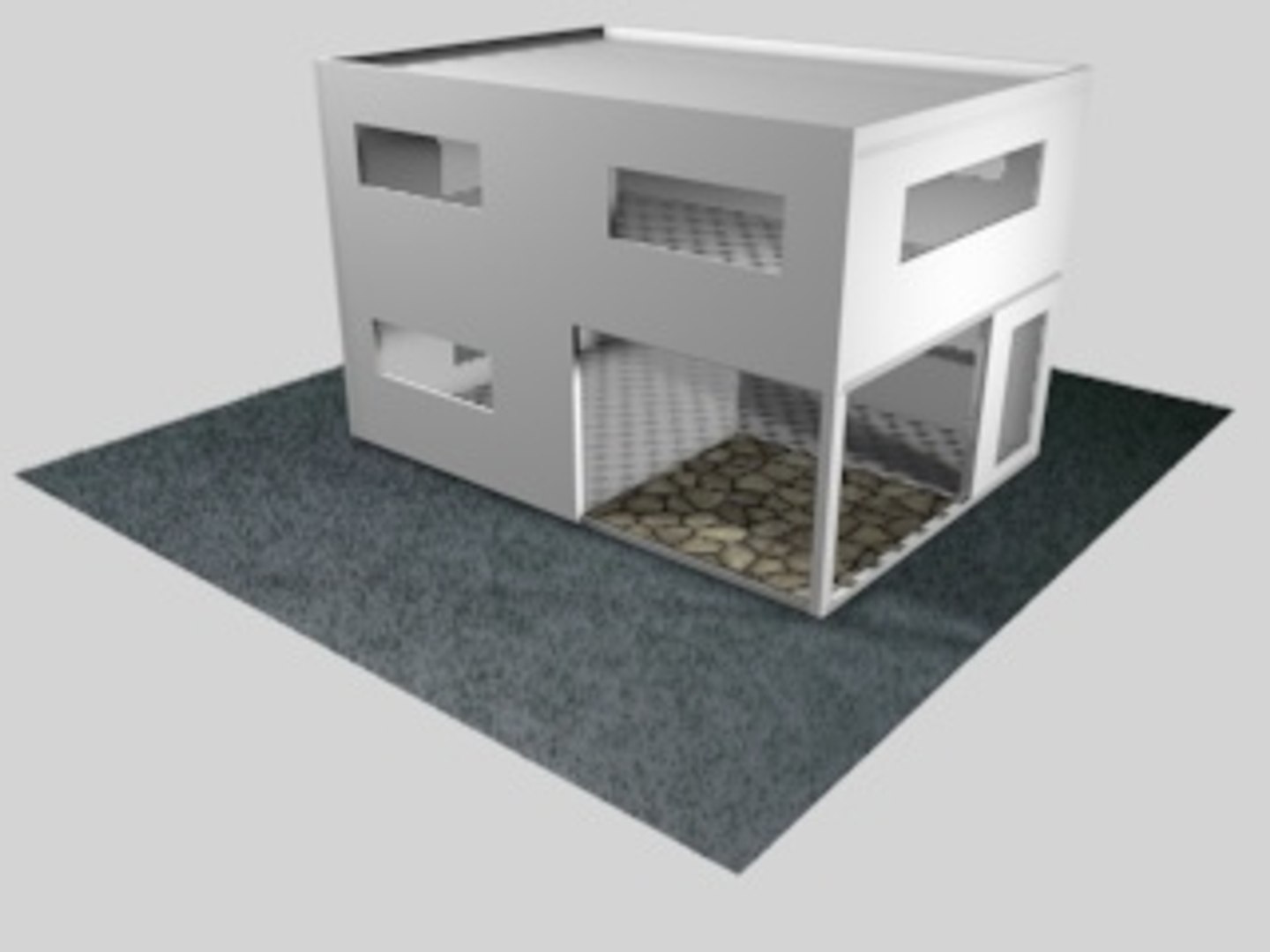 Stylish House C4d
