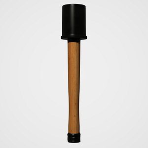 3D stick grenade uv mapped model