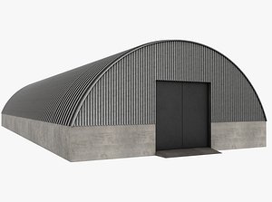 Hangar 3D model