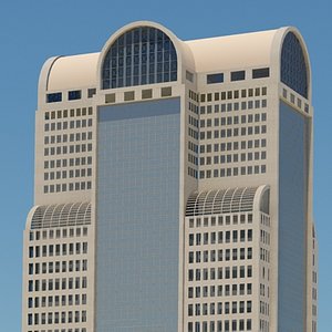 3dsmax skyscraper building tower