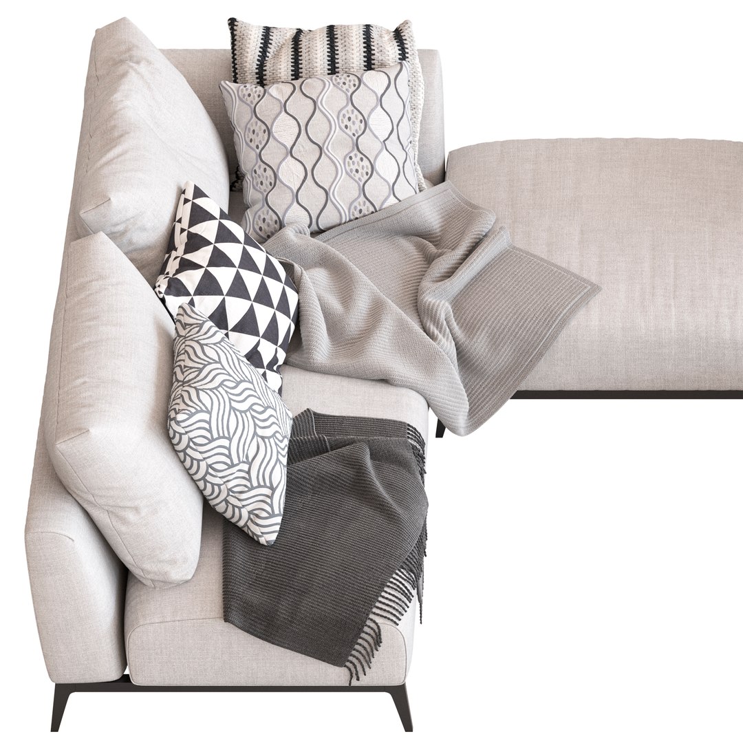 3D model Flou Oliver Sofa type7 - TurboSquid 2179050