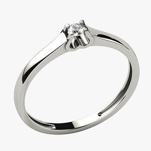 3D Low Weight Fashion Gold Ring